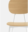 Tata Young (seduta e schienale in plastica o legno) Sedie in plastica di design Point 11